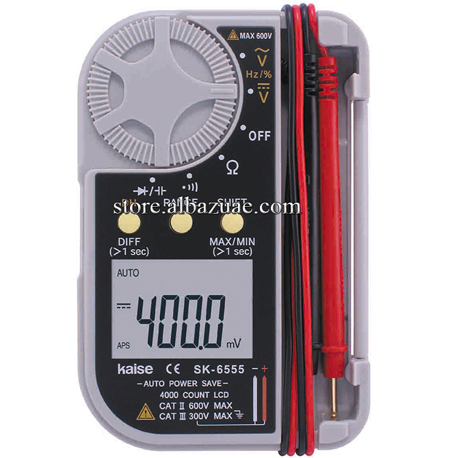 SK-6555  DIGITAL MULTIMETER (ALL-IN-ONE)