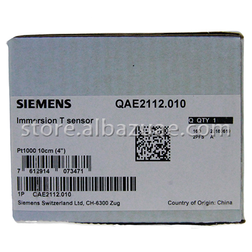 QAE2112.010 Immersion Temp Sensor 100 mm Pt1000
