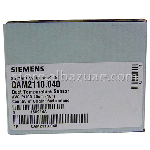 QAM2110.040 Duct Temp Sensor 400 mm, Pt100