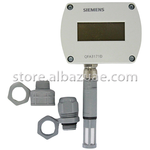 QFA3171D Room Sensor Humidity/Temp (DC 4...20mA) Display