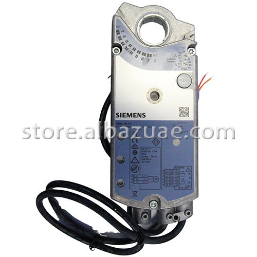 GBB136.1E Damper Actuator, AC 24 V, 25 Nm 2 auxiliary 