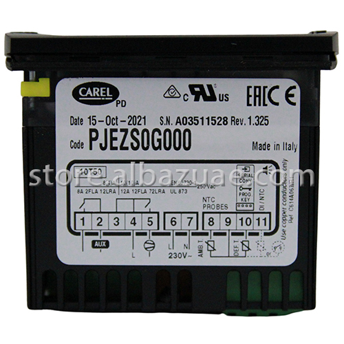 PJEZS0G000 Electronic Controller 2 Relays 2HP 230 Vac 