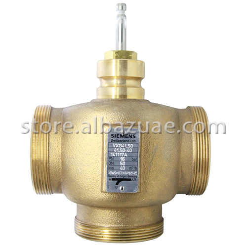 VXG41.50 3-Port Seat Valve, External Thread, Pn16, Dn50